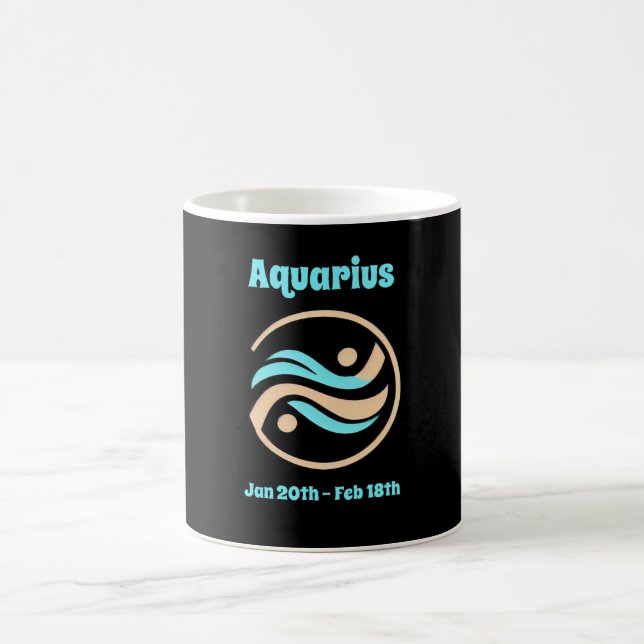 Aquarius Kaffeetasse (Mittel)