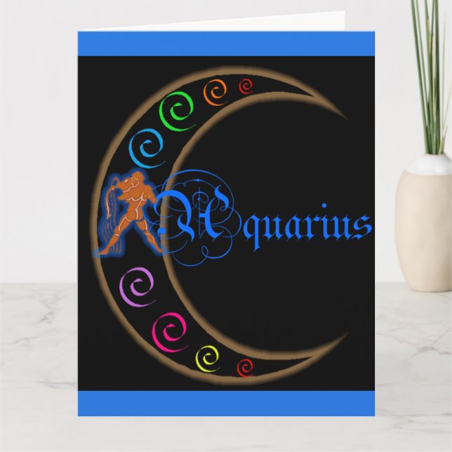 Aquarius Karte (Vorderseite)