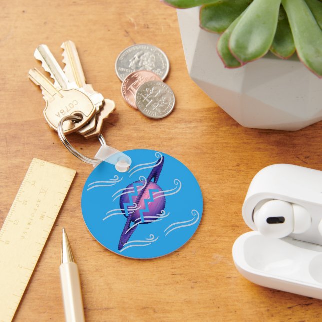 Aquarius Keychain Schlüsselanhänger (Schreibtisch)