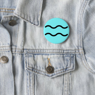 Aquarius-Knopf Button