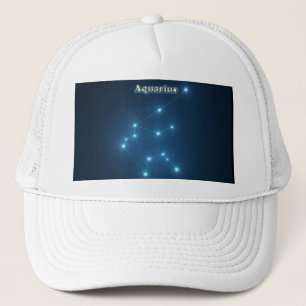 Aquarius-Konstellation Truckerkappe