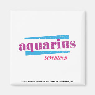 Aquarius Lila Magnet