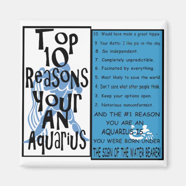 Aquarius Magnet (Vorne)