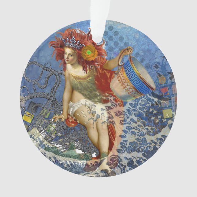 Aquarius Mermaid Bleu gothique (devant)