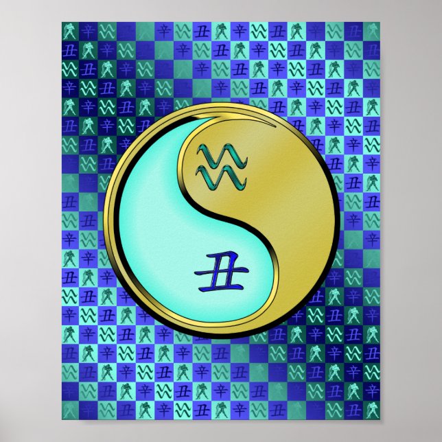 Aquarius & Metal Ox Poster (Vorne)