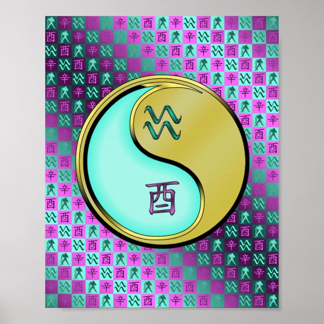 Aquarius & Metal Poster (Vorne)