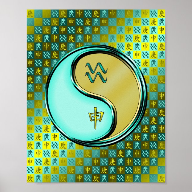 Aquarius & Metal Poster (Vorne)