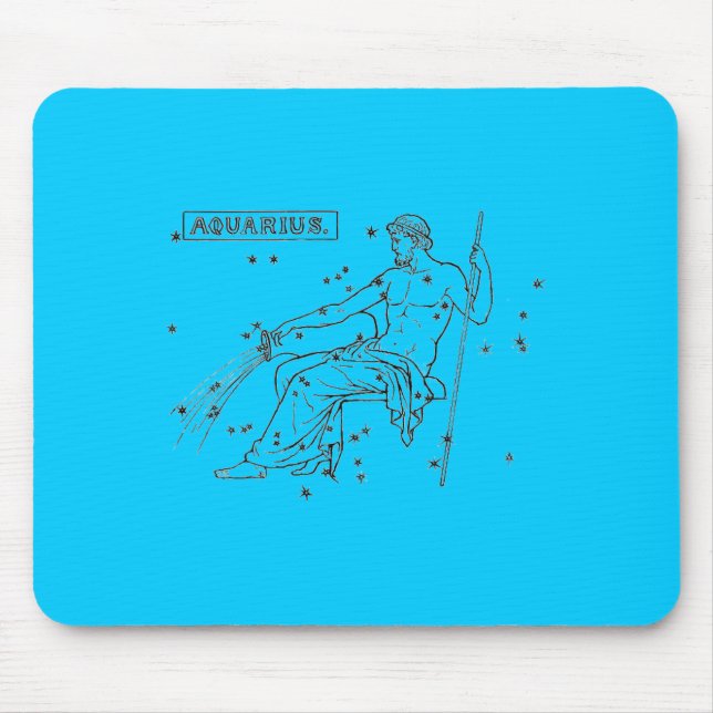 Aquarius Mouse Pad Mousepad (Vorne)