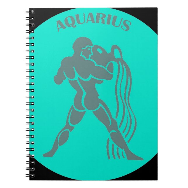 Aquarius-Notebook Notizblock (Vorderseite)
