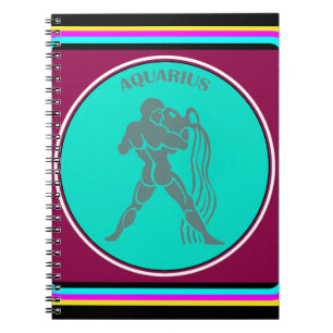 Aquarius-Notebook Notizblock