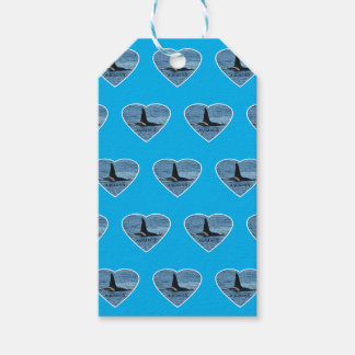 Aquarius Orca Killer Whale Blue Geschenkanhänger