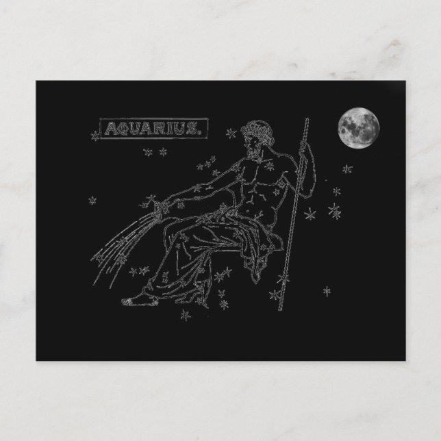 Aquarius Postcard Postkarte (Vorderseite)