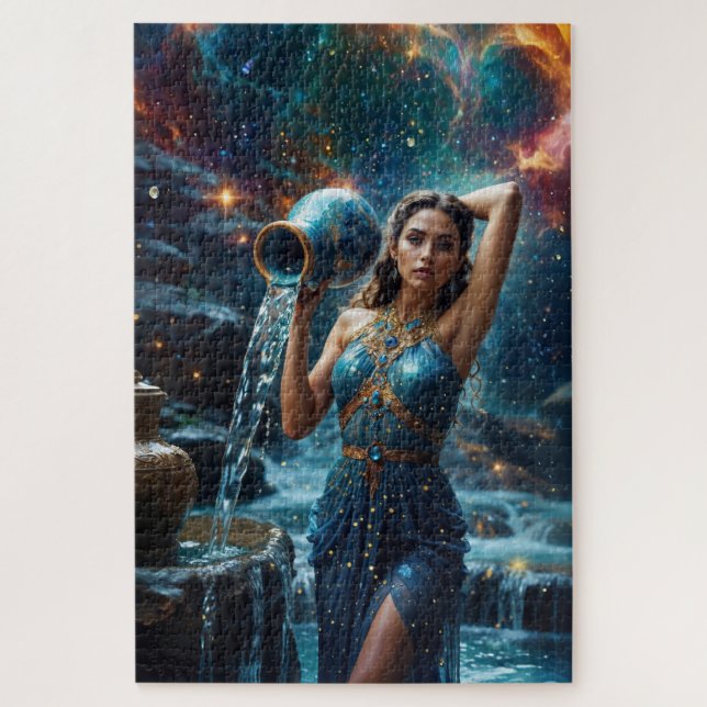 Aquarius Puzzle : Le cadeau ultime en astrologie (Vertical)