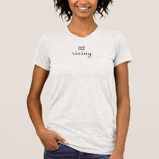 Aquarius Rising Ascendant Astrologie Zodiac-Zeiche T-Shirt