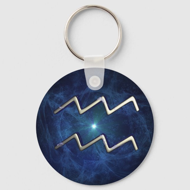 Aquarius Schlüsselanhänger (Vorderseite)
