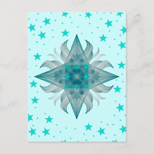 Aquarius Star Postcard Postkarte (Vorderseite)