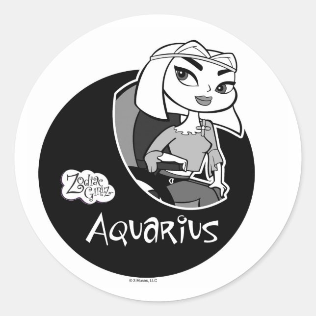 Aquarius Stickers (Vorderseite)