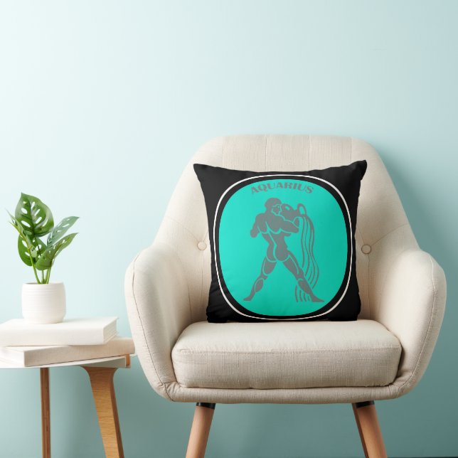 Aquarius Throw Kissen (Stuhl )