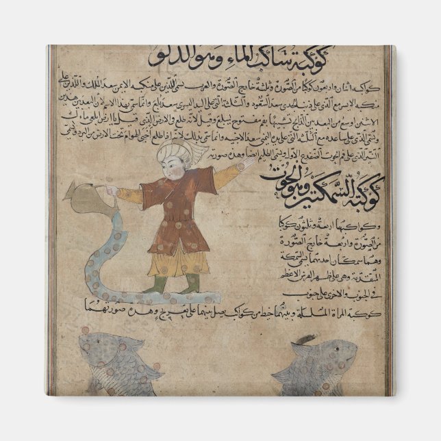 Aquarius und Fische Magnet (Vorne)