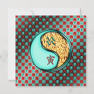 Aquarius und Tiger Karte