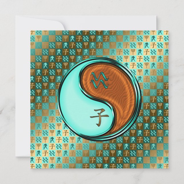 Aquarius & Waldrat Karte (Vorderseite)