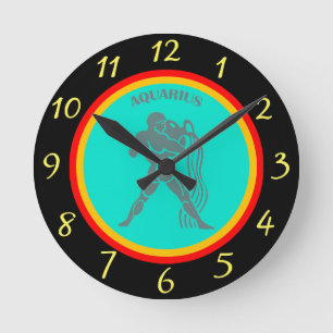 Aquarius Wall Clock Runde Wanduhr