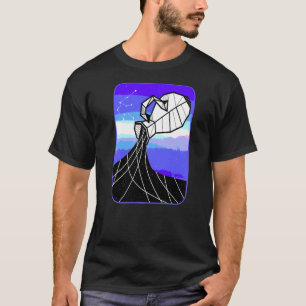 Aquarius Water Jug Star Schildhoroskop Astrologie T-Shirt