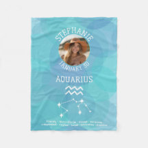 Aquarius Zodiac Astrologie Signieren Foto Geburtsd