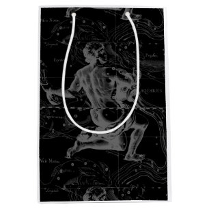 Aquarius Zodiac Constellation Gravur Hevelius Mittlere Geschenktüte