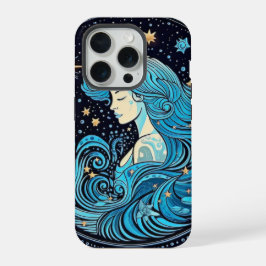 Aquarius Zodiac iPhone 15 Pro Hülle