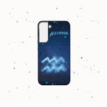 Aquarius Zodiac Samsung Galaxy Hülle<br><div class="desc">Aquarius Zodiac Samsung Galaxy S22 Fall</div>