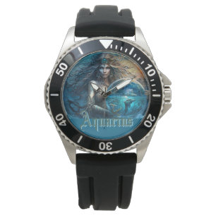 Aquarius Zodiac Sign Armbanduhr