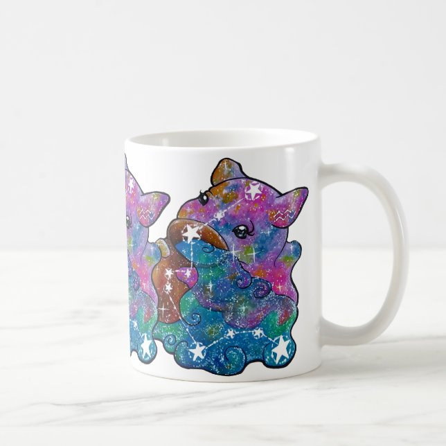 Aquarius Zodiac Sign Kaffeetasse (Rechts)