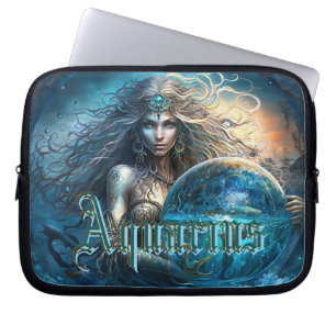 Aquarius Zodiac Sign Laptopschutzhülle