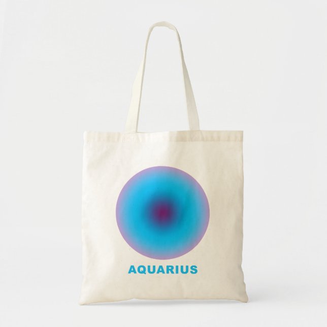 Aquarius Zodiac Sign Tragetasche (Vorne)