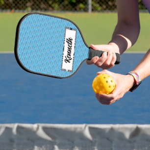 Aquarius Zodiac Symbol Element von Kenneth Yoncich Pickleball Schläger