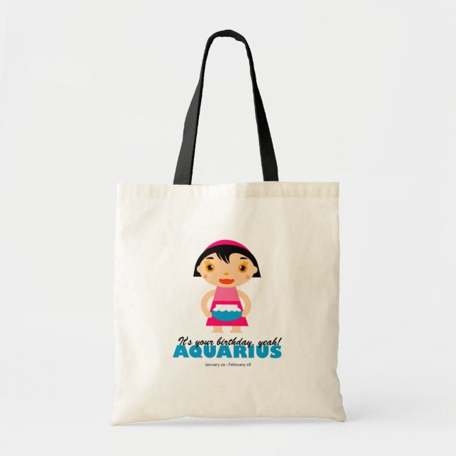 Aquarius Zodiac Tasche für Kinder (Vorne)