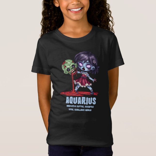 Aquarius Zombie T-Shirt (Vorderseite)