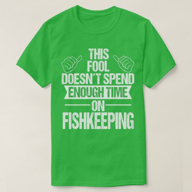 Aquascape Coral Reef Aquascaping Fishkeeper T-Shirt (Design vorne)