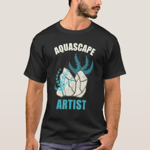 Aquascape-Künstler-Fischbecken-Aquarien-Gartenorna T-Shirt