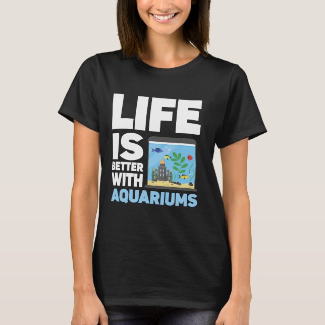 Aquascaper Aquascaping Aquarium T-Shirt (Vorderseite)