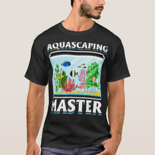 Aquascaper Spaß Fischerei Männer Frauen Aquarium T-Shirt