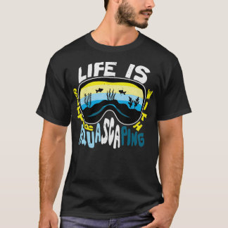Aquascaping Aquarium Unterwassergarten T-Shirt