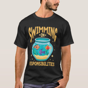 Aquascaping Fische Aquarium T-Shirt