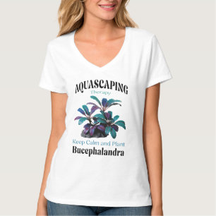 Aquascaping Therapy – Keep Calm and Plant Bucephal T-Shirt