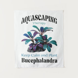Aquascaping Therapy – Keep Calm and Plant Bucephal Wandteppich