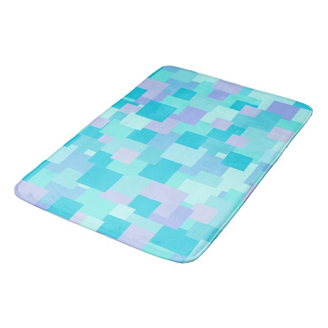 Aquasquare Cubed Badematte (Schrägansicht)
