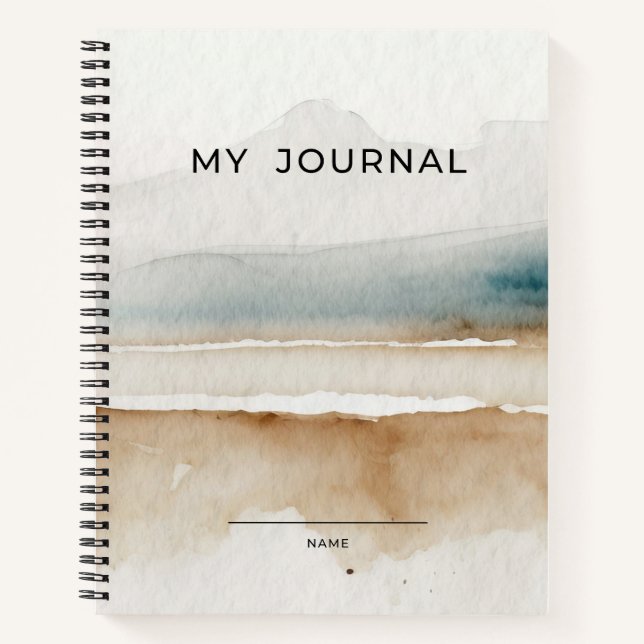 Aquatercolor Journal Notizbuch (Vorderseite)
