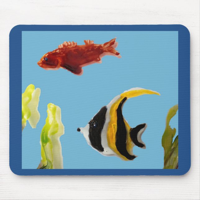 Aquatic Art Fish Mousepad (Vorne)