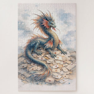 Aquatic-Drachen-Buchstaben